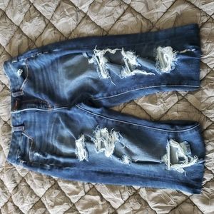 Ripped Curvy High Rise Jegging